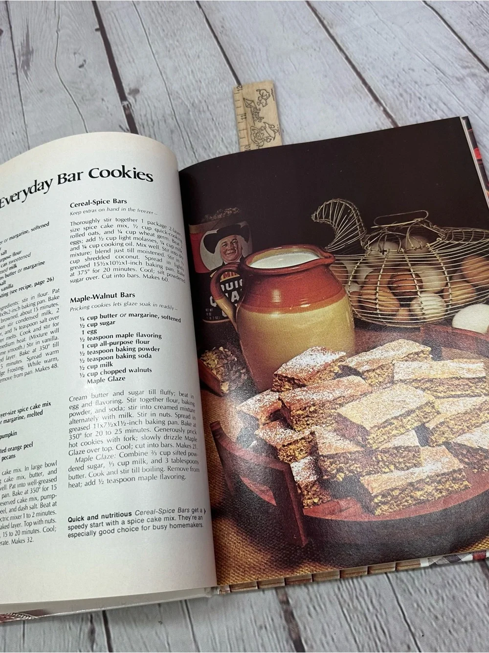 vtg 1981 Better Homes And Gardens Homemade Cookies Cook Book cottage farmhouse